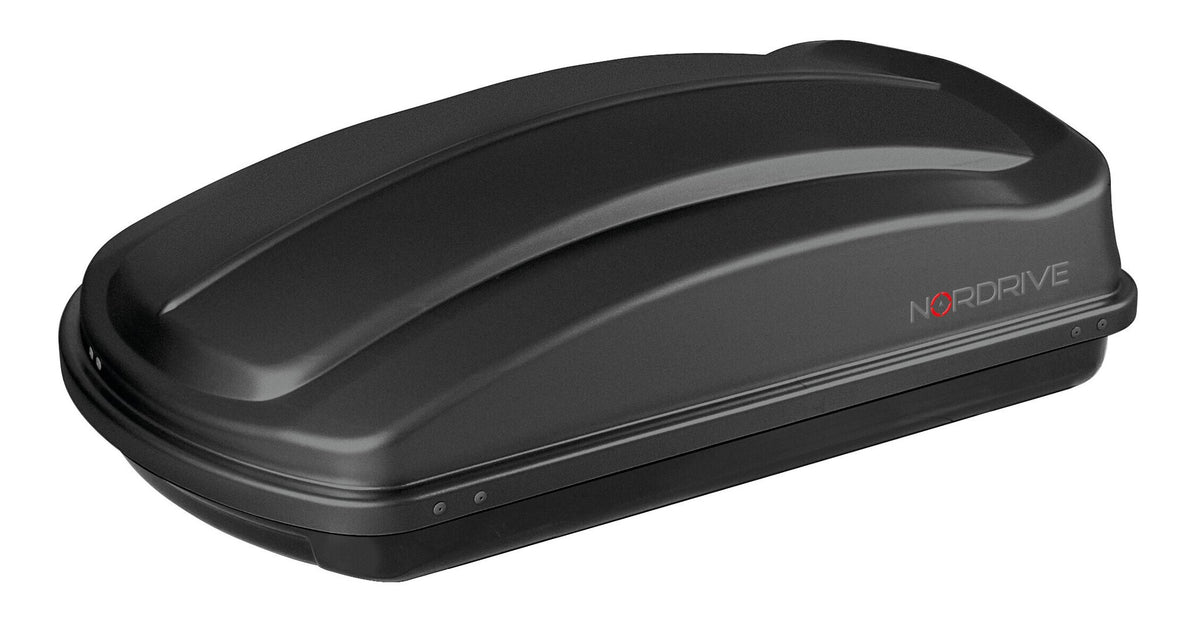 Nordrive Box 333, box tetto in ABS, 333 litri - Nero goffrato N60033 N60033