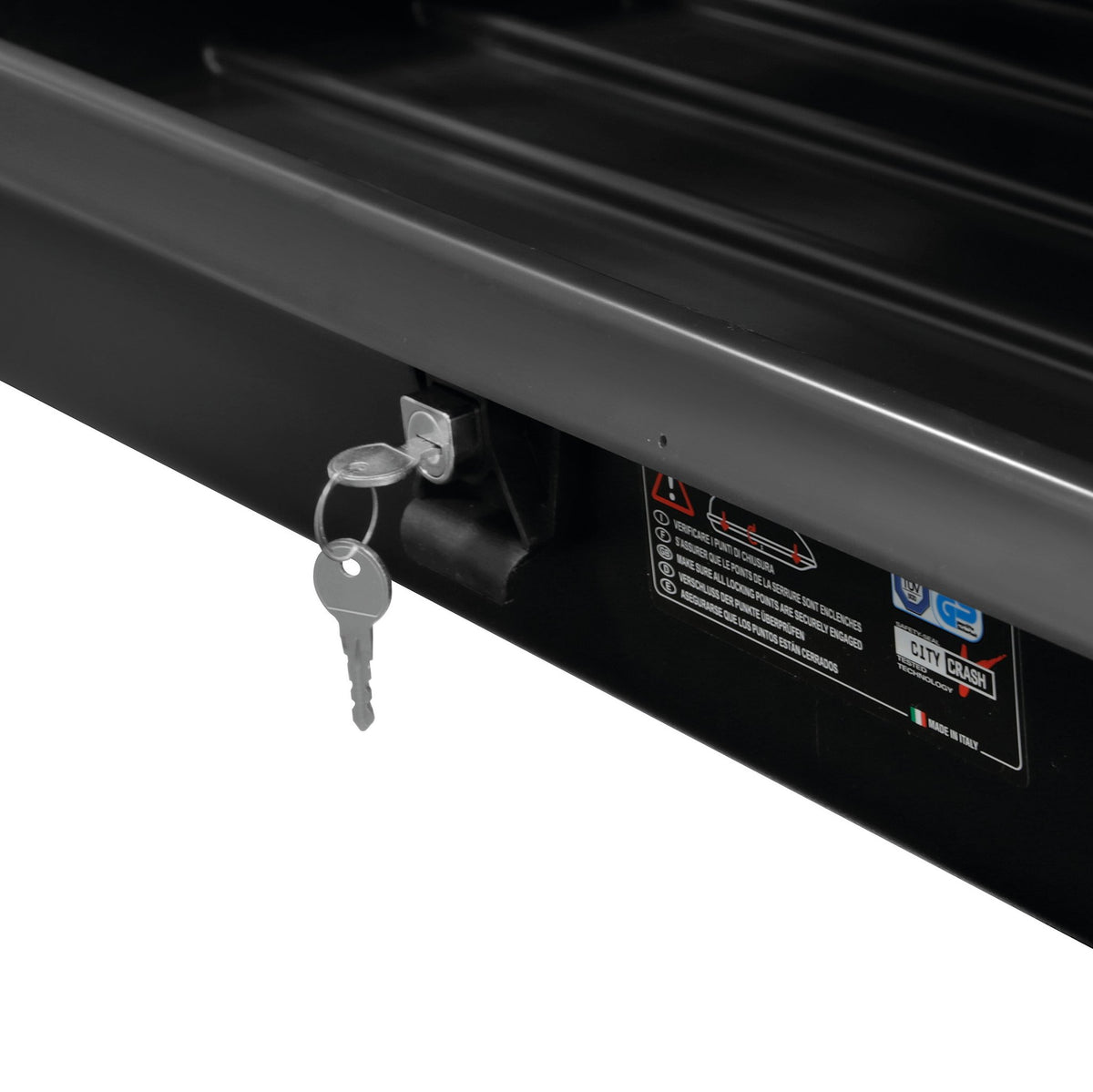 Nordrive Box 333, box tetto in ABS, 333 litri - Nero goffrato N60033 N60033
