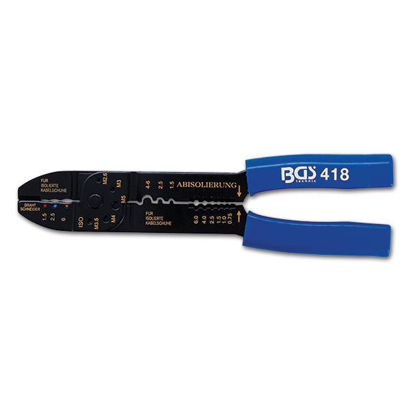 Pinza crimpatrice per capicorda non isolati OFF6002