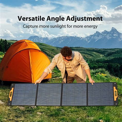 OSCAL PM200 Pro – Pannello Solare Portatile 200W ad Alta Efficienza per Power Station