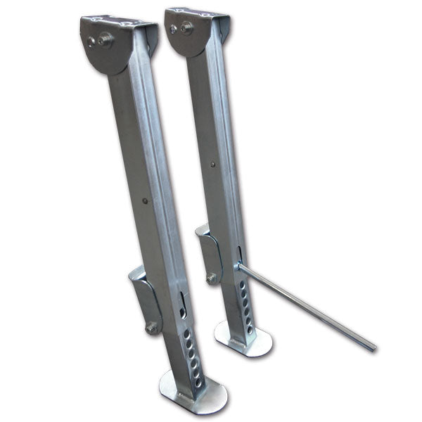 Piedini Stazionamento 49,5/61,5 cm con Scatola per Camper PDN703C