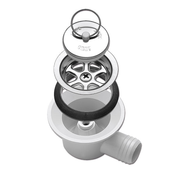 Dometic Piletta angolata diametro 25mm 9102300082