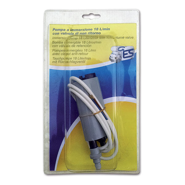 Pompa Immersione 18 L/min Con Valvola Blister 8032793934677