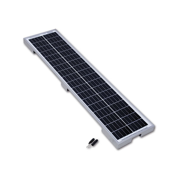 Panel solar fotovoltaico modular Lilie para autocaravanas - 25 W 790 x 190 x 30 mm