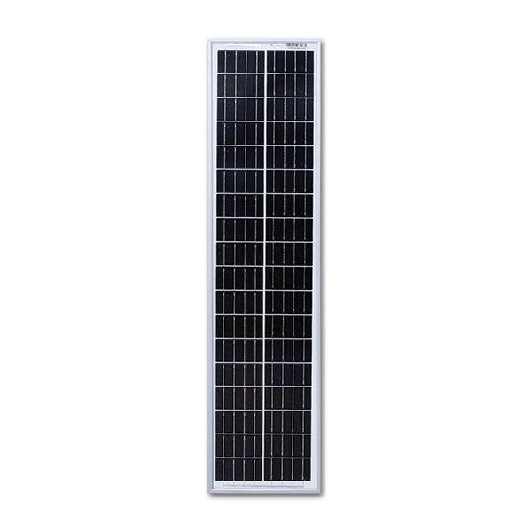 Panel solar fotovoltaico modular Lilie para autocaravanas - 25 W 790 x 190 x 30 mm
