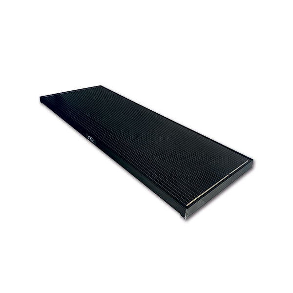 Panel solar ExtraSUN para autocaravanas y furgonetas, negro fino, 130 W
