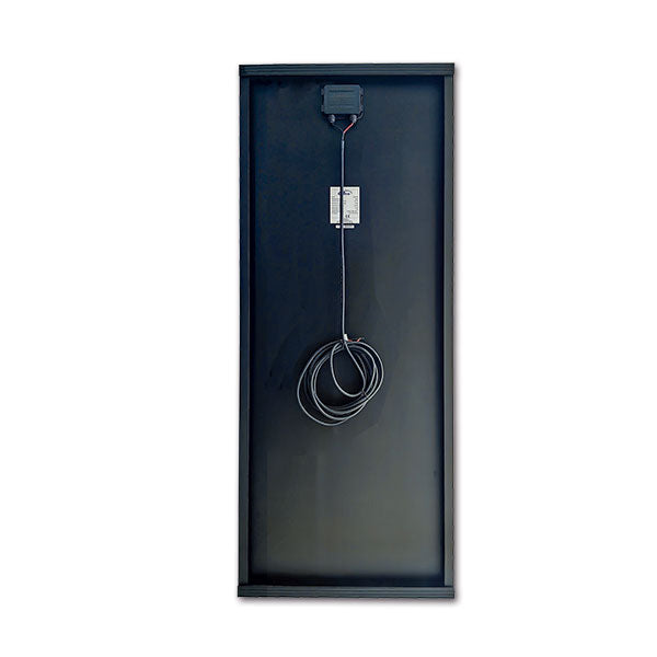 Panel solar ExtraSUN para autocaravanas y furgonetas, negro fino, 130 W
