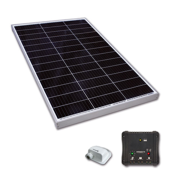 Kit Pannello Solare Camper 150 W + PWM / 10 A ExtraSun 670 x 1220 x 44 mm