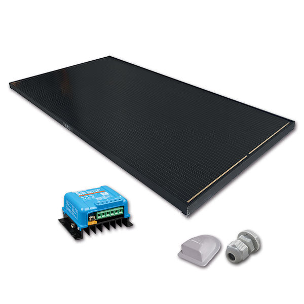 ExtraSUN Solar Panel Kit Camper and Van 300W BLACK Victron 880 x 1655 x 44 mm