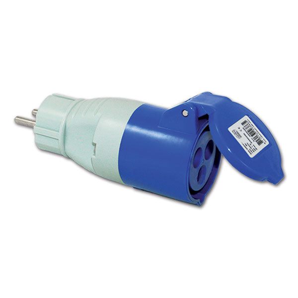 CEE socket adapter Schuko plug PRB03F