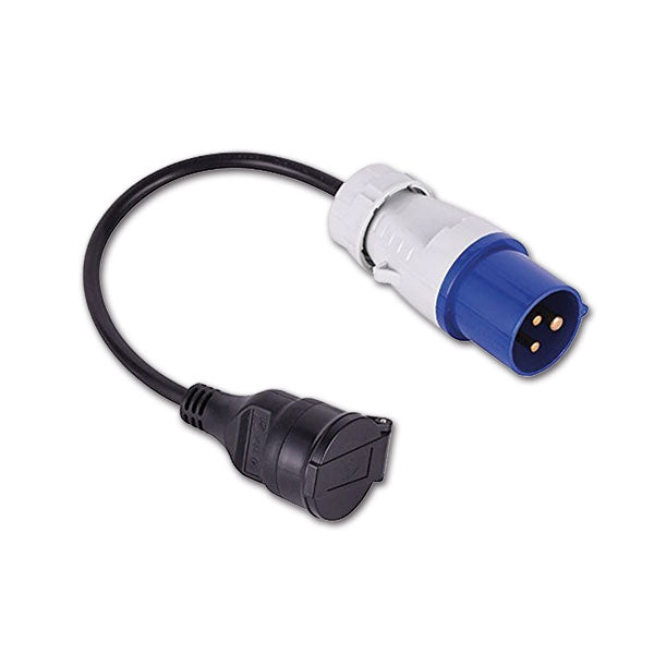 Cable de extensión Electraline 30 cm CEE M / Schucko F IP44