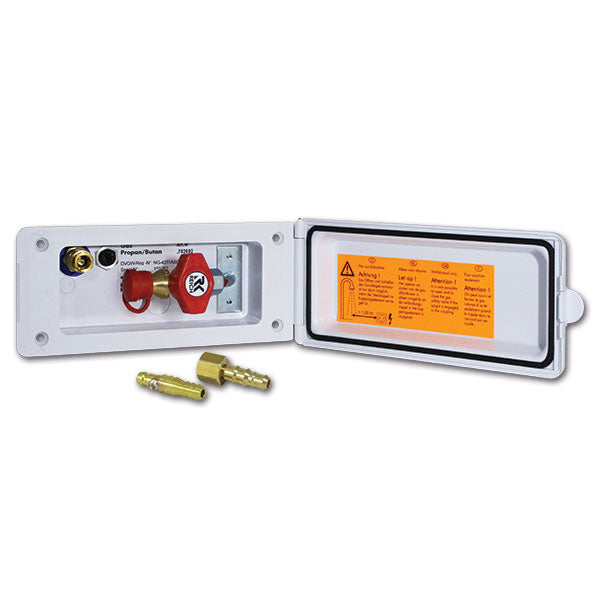 Presa esterna acqua/gas attacco sicuro PRE180