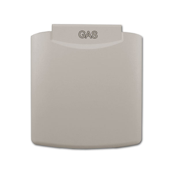 Coperchio grigio chiaro per presa esterna gas PRE244H