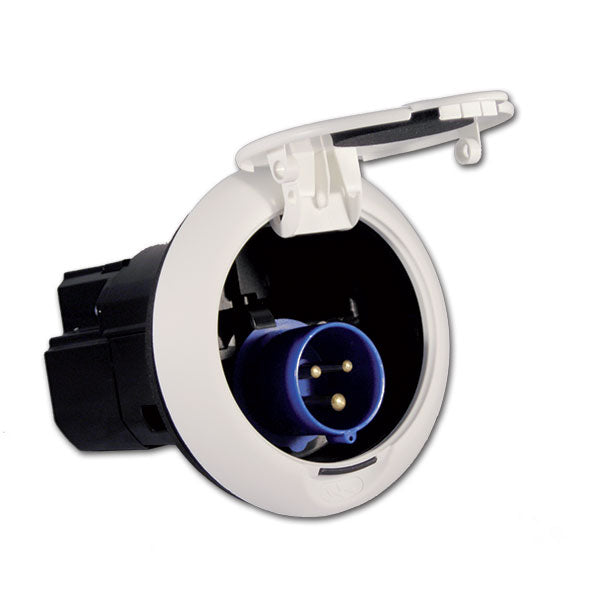 Bloque de enchufes ORUS 220V CEE con disyuntor PRE251V