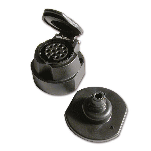 Presa 13 poli in abs con guarnizione-blister 8711293059133