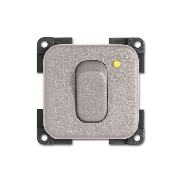 Interruptor CBE 12V con LED amarillo gris c