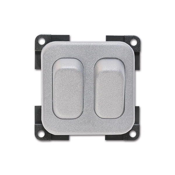 CBE Desviador unipolar doble gris claro