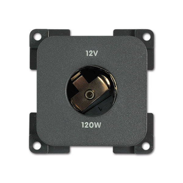 Toma de corriente CBE 12 V CC gris