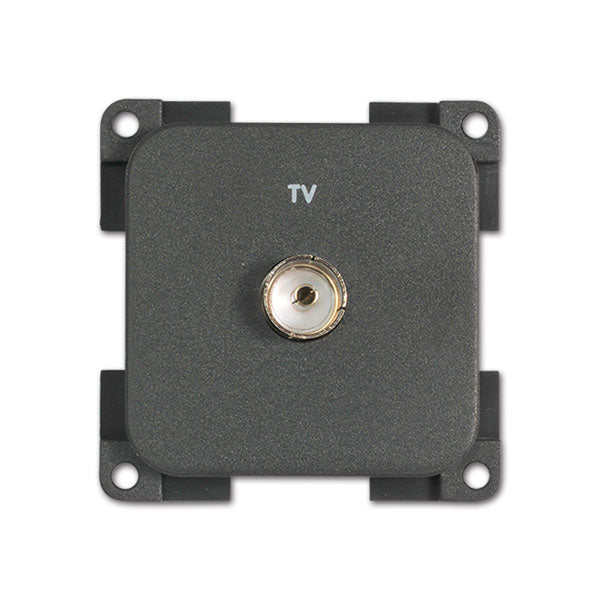 Toma de TV CBE gris
