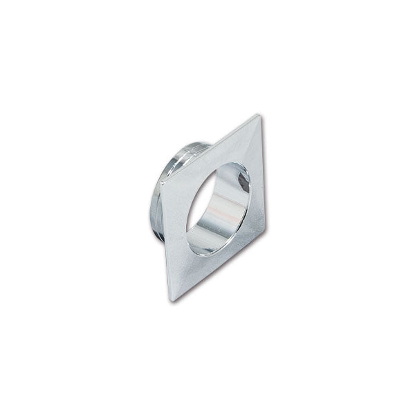 Roseta cromada cuadrada de 13 mm PSH14R