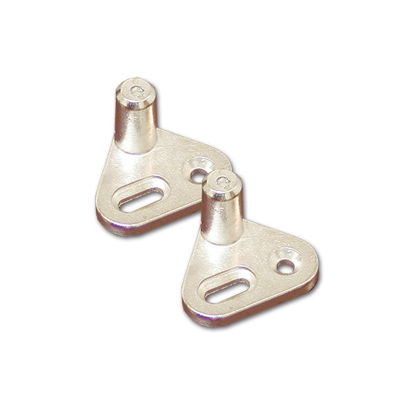 Kit 2 perni nichelati per aste - blister 8032793932888