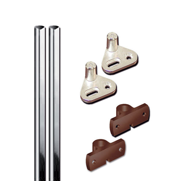 Kit 2 aste + 2 PSH22M + 2perni PSH25M