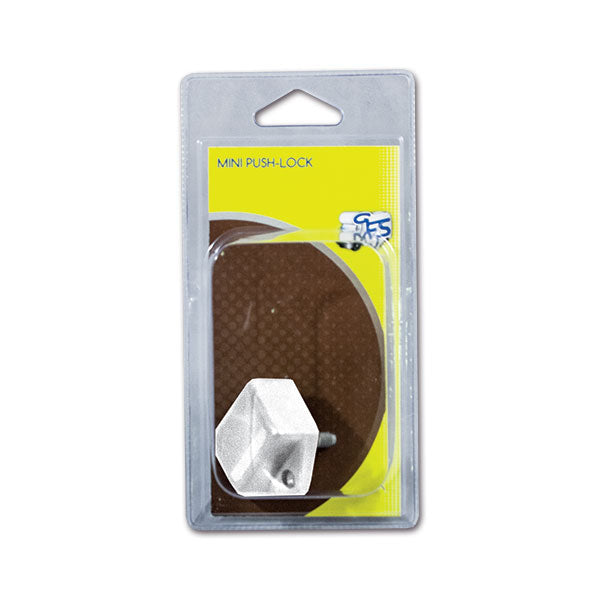 Mini Push-lock bianco - blister 8032793934165