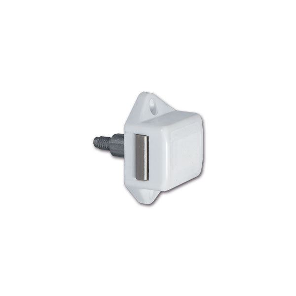 Mini cerradura de empuje blanca PSH50B