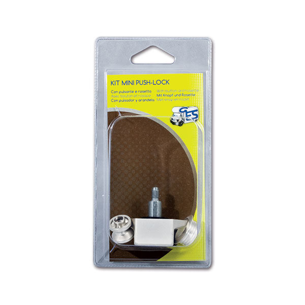 Kit mini Push-lock bianco - blister PSH55BC
