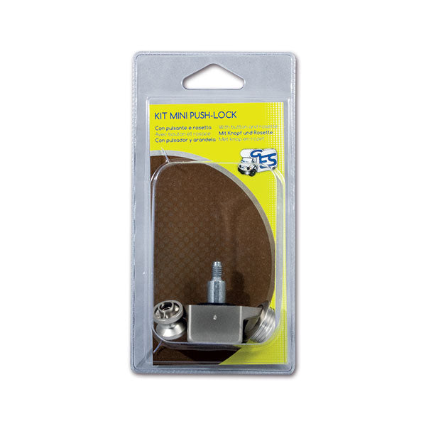 Kit mini Push-lock nichelato - blister PSH55NC