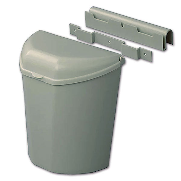 Wandmontierter Abfalleimer 26,5 x 15 x 35 cm PTM582