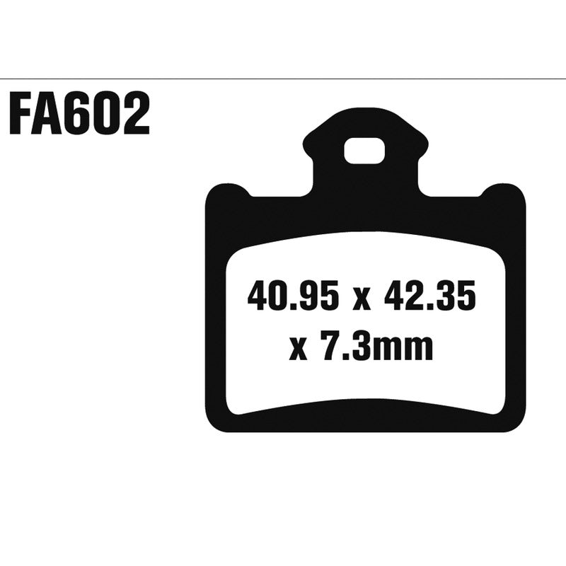Ebc Pastiglie freno Tt Ktm Sx 85 11- Posteriore Husqvarna Cr 65 11- FA602TT
