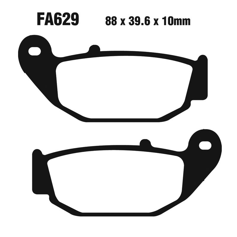 Ebc Pastiglie freno Honda Crf 250 13- FA629