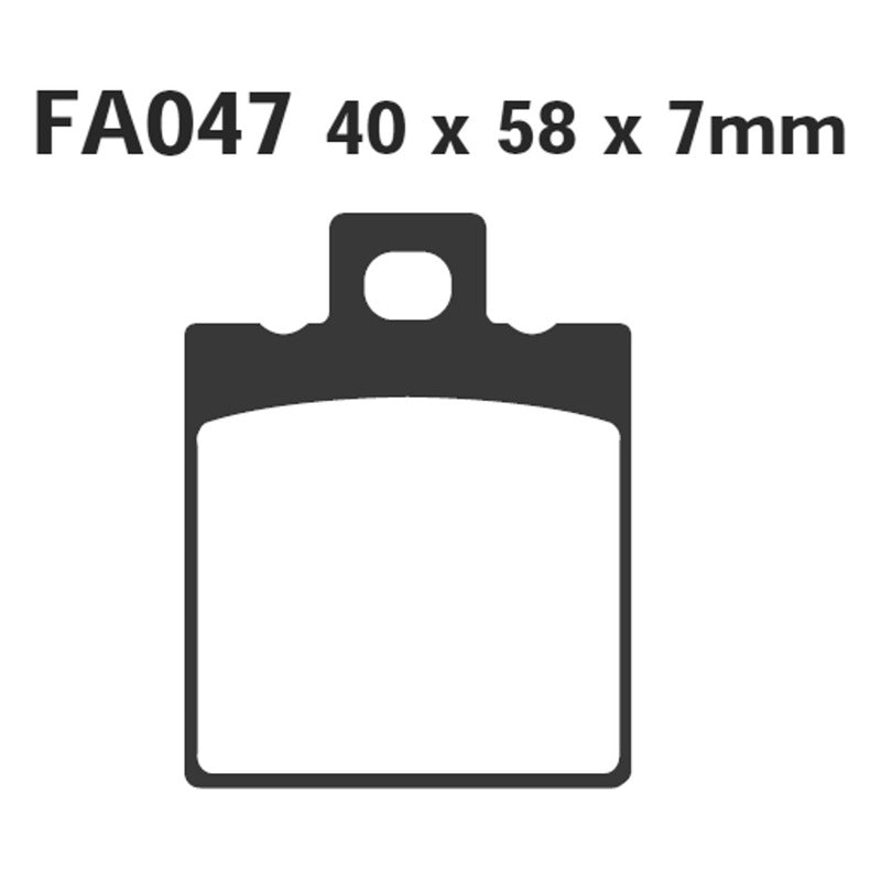 Ebc Pastiglie freno Ducati - Aprilia-Guzzi cagiva FA047