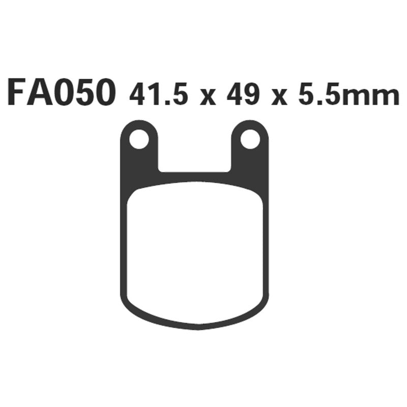 Ebc Pastiglie freno Malaguti Fifty Hf FA050