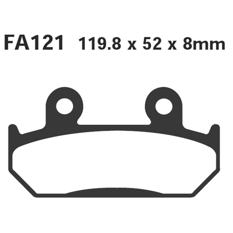EBC Brake Pads Honda Africa Twin-93 Front FA121