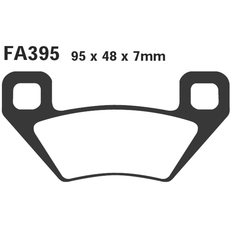 Ebc Pastiglie freno Arctic Cat Anteriore /Post250/650 05- FA395TT