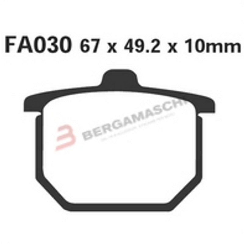 Ebc Brake pads V Honda Gl 1100 80-82 FA030V