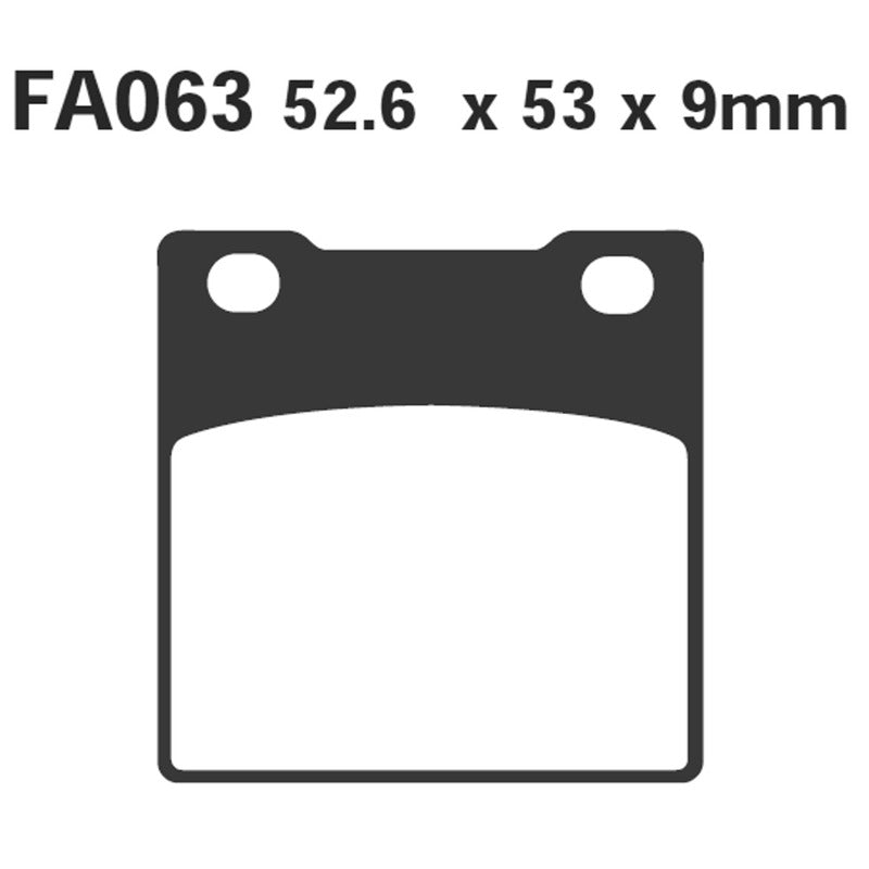 Ebc Pastiglie freno V Suzuki Gsx-R Sv650 Posteriore FA063V