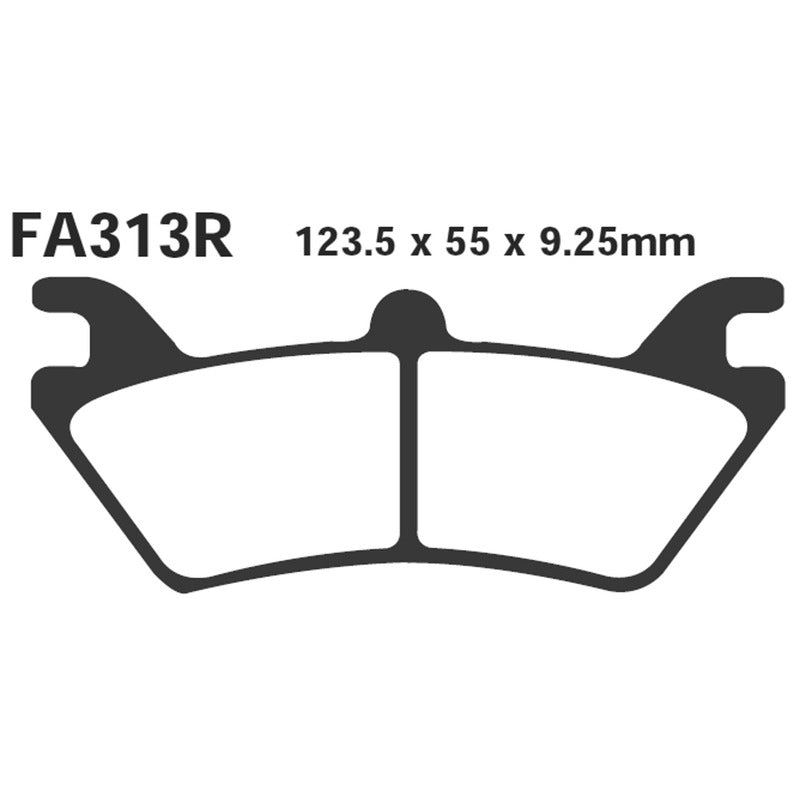Ebc Brake Pads R Polaris Sportsman 6X6 Rear FA313R