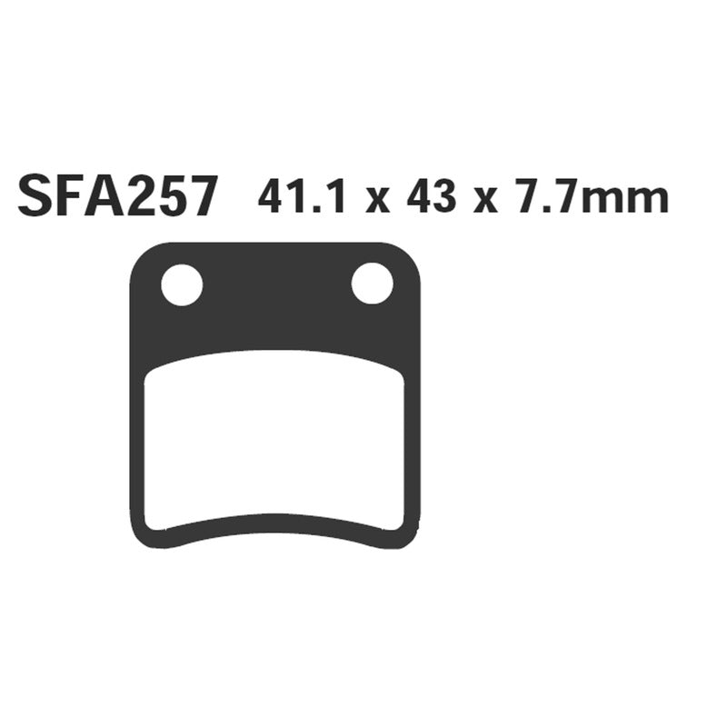 Ebc Pastiglie freno Sfac Daelim S-Five Anteriore Sym Super SFAC257