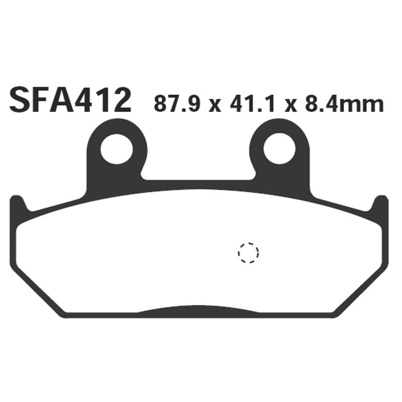 Ebc Pastiglie Sfa Suzuki Burgman 650 03-07 posteriori con perno Stazionamento SFA412