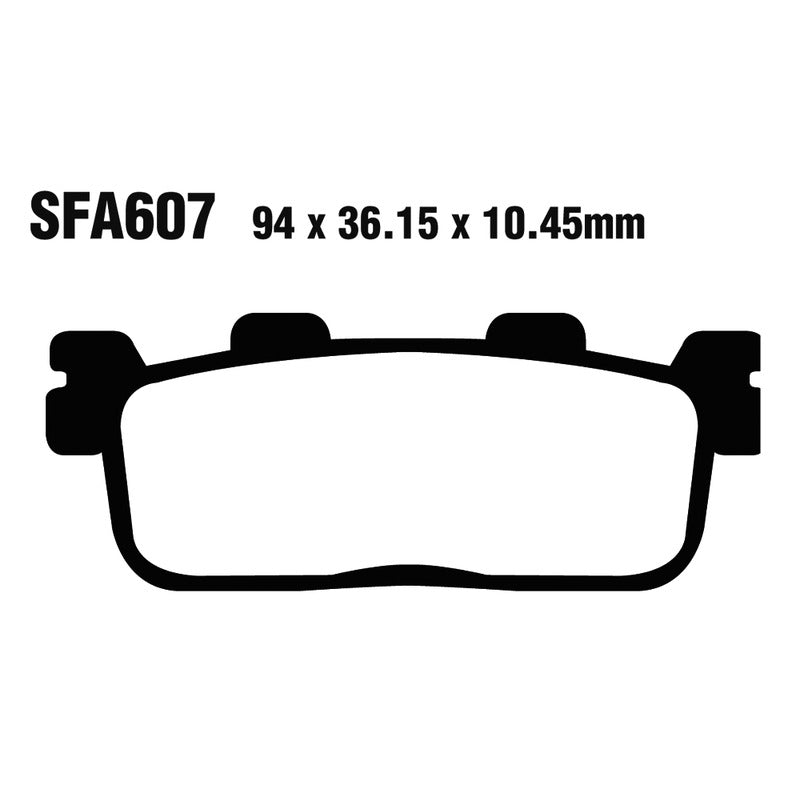 Ebc Brake Pads Sfa Kymco People 300Gti/Xciting 250/300 Rear SFA607