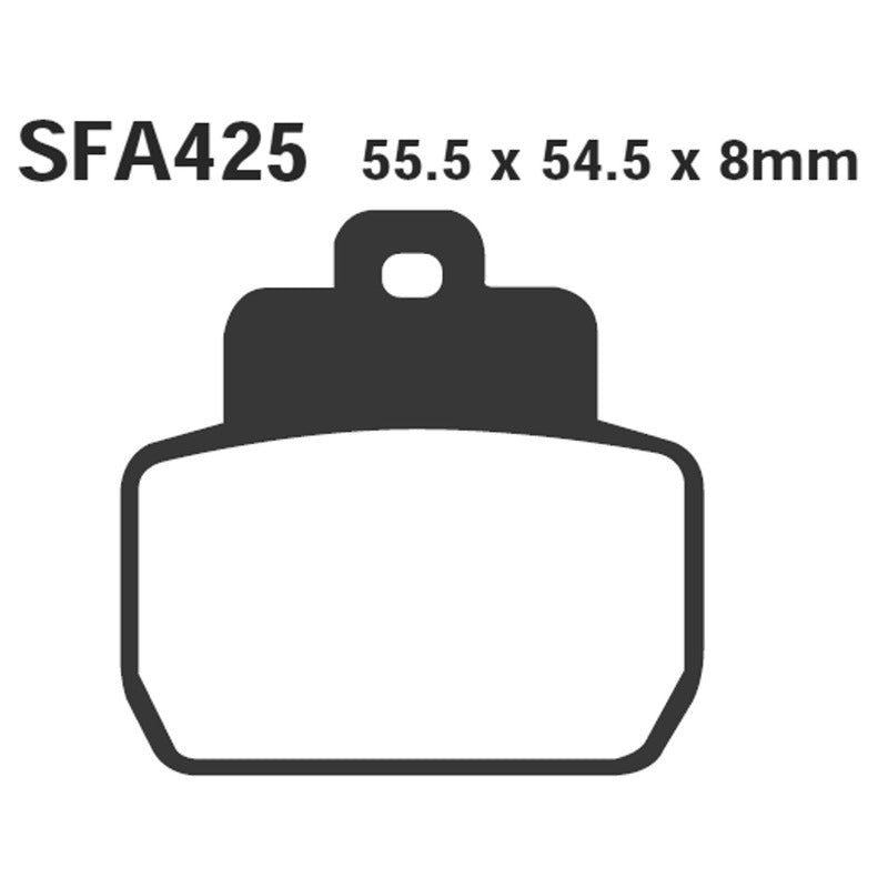 Ebc Pastiglie freno Sfa Hh Beverly 500 06- Posteriore X8-X9 SFA425HH