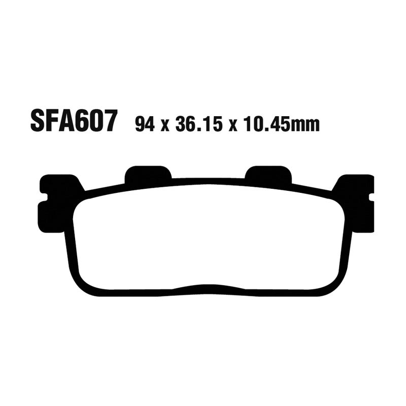 Ebc Pastiglie freno Sfa Hh Kymco People 300 Gti, Xciting 250/300I Posteriori SFA607HH