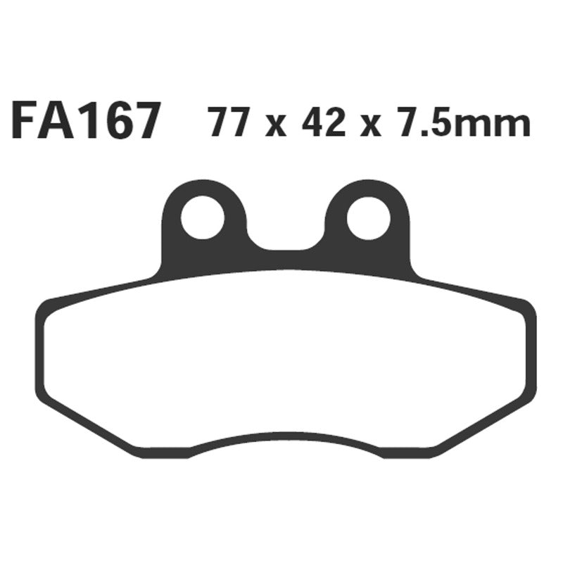 EBC HH Brake Pads Aprilia-Beta-Husqvarna FA167HH