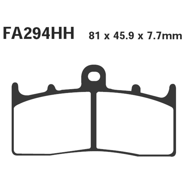 Ebc Pastiglie freno Hh Bmw R 1200/1300R/Rt Anteriore FA294HH