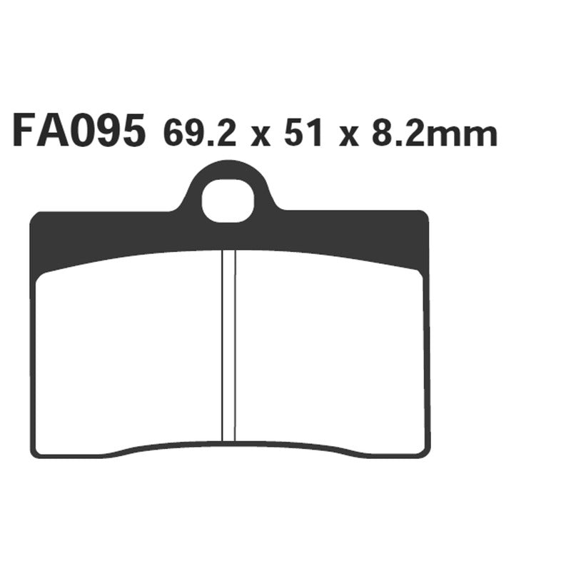 Ebc Pastiglie freno Epfa Ducati Monster 600/750/900 EPFA095HH