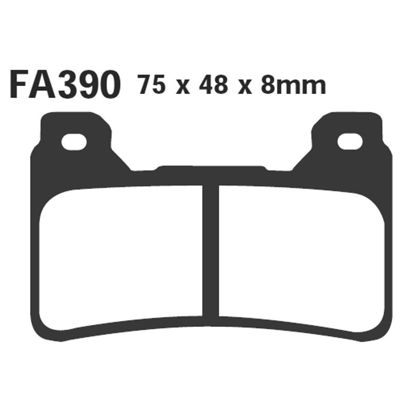 Ebc Brake Pads Epfa Honda Cbr 600 Rr cbr 1000 Rr 04-06 Front EPFA390HH