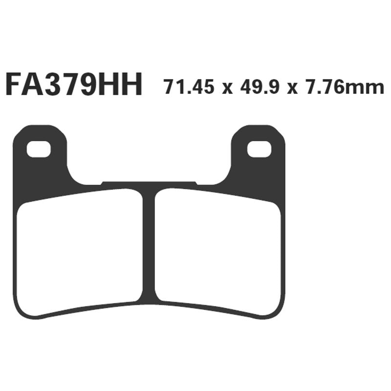 Ebc Gpfax brake pads Suzuki Gsx-R GPFAX379HH